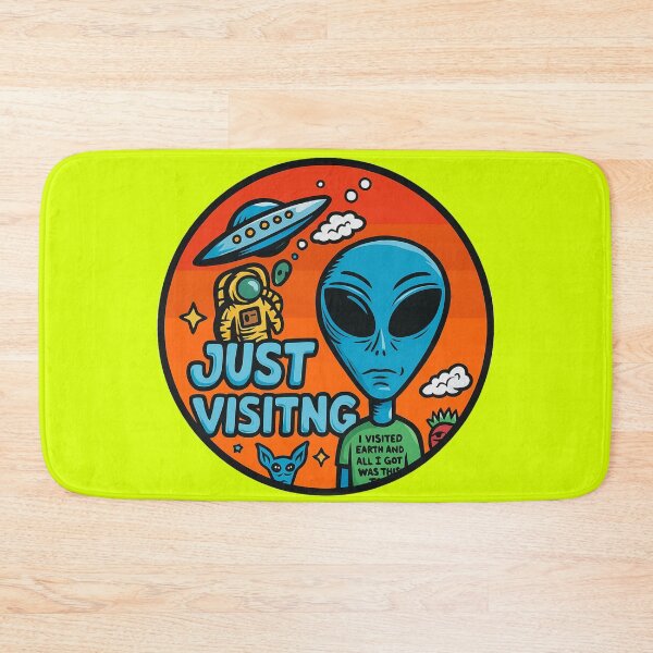 Item preview, Funny Alien Souvenir T-Shirt designed and sold by LavaCreative.