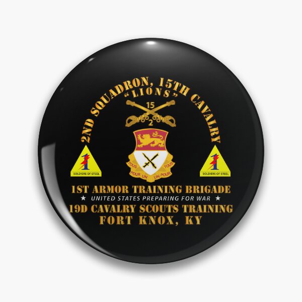 Item preview, Army -  2nd Squadron, 15th Cavalry (19D) - 1st Ar Tng Bde Ft Knox, KY designed and sold by Military Insignia Products.