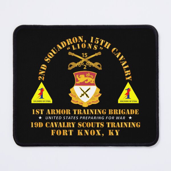 Item preview, Army - 2nd Squadron, 15th Cavalry (19D) - 1st Ar Tng Bde Ft Knox, KY designed and sold by Military Insignia Products.