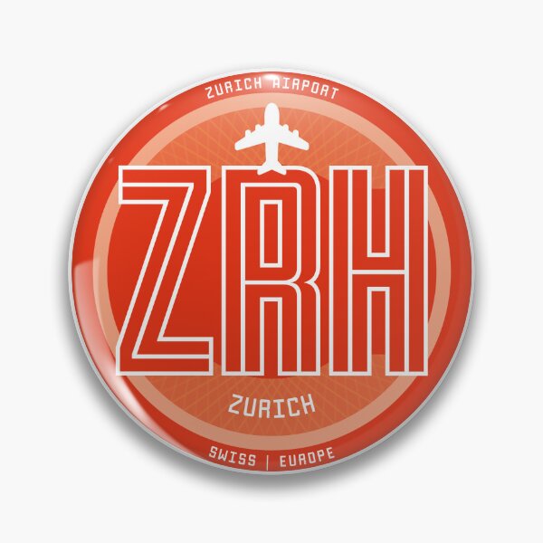 Item preview, Airport Badge Sticker ZRH Zurich designed and sold by avionuts.
