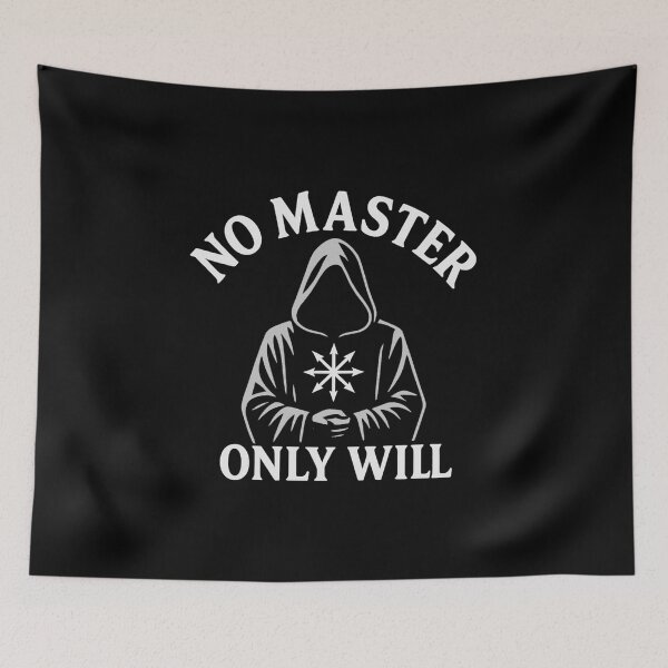 Item preview, No Master, Only Will - Chaos Magick Sigilwear designed and sold by Ataraxia  Apparel.