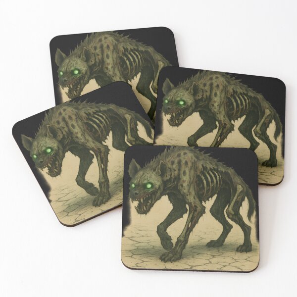 Item preview, Zombie Hyena in the Desert designed and sold by Uglyandcute.