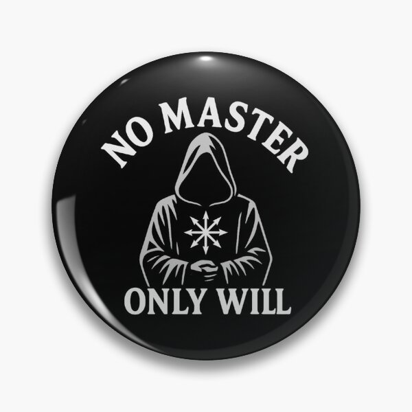 Item preview, No Master, Only Will - Chaos Magick Sigilwear designed and sold by Ataraxia  Apparel.