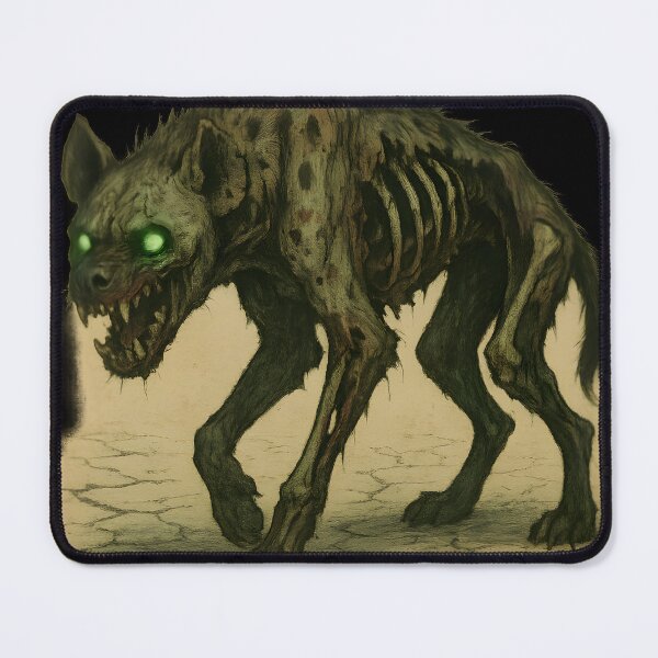 Item preview, Zombie Hyena in the Desert designed and sold by Uglyandcute.