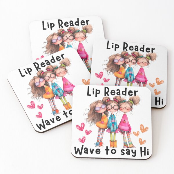 Item preview, Lip Reader - Kids fun Deaf Awareness Design designed and sold by Dance Vibes: Blingit Studios.