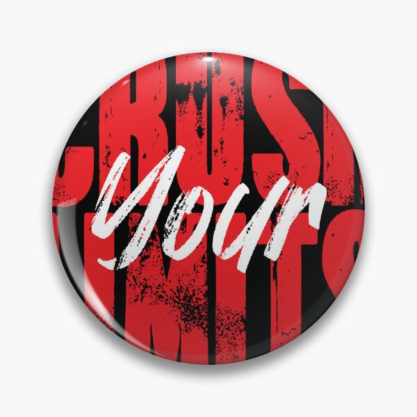 Item preview, Gym Motivational Quote | Crush Your limits designed and sold by typoinspired.