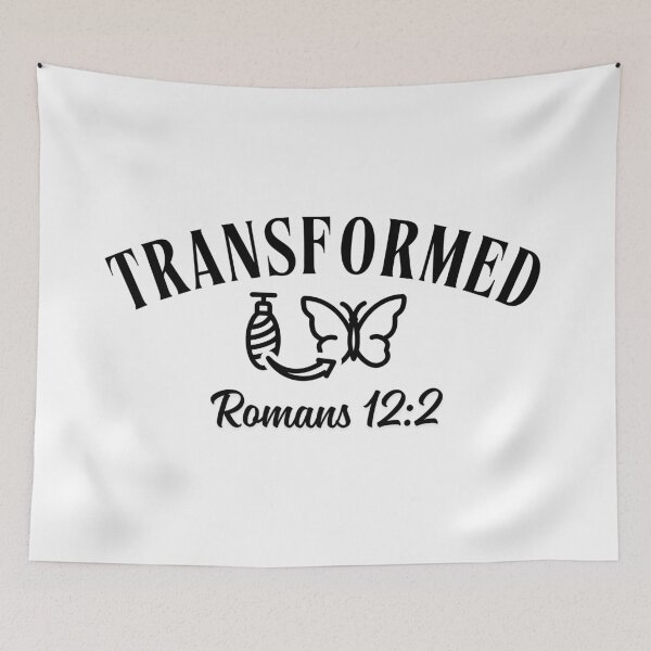 Item preview, Transformed By God - Romans 12:2 designed and sold by MoriaStore.