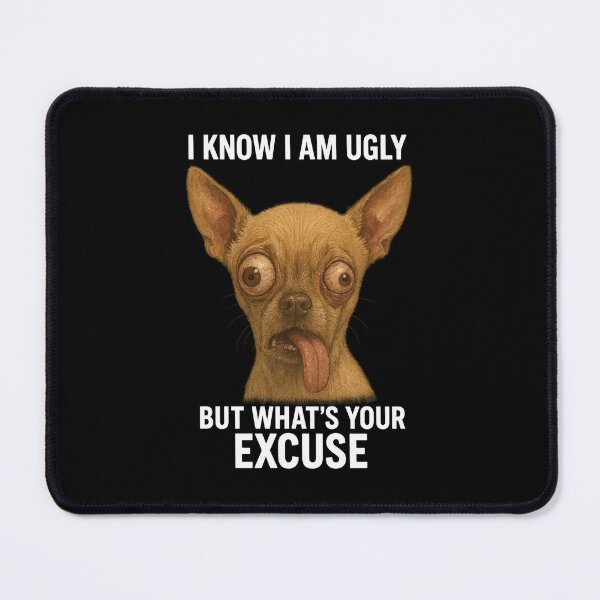 Item preview, Ugly Dog With Excuse designed and sold by T-Shirt Garden and Things.