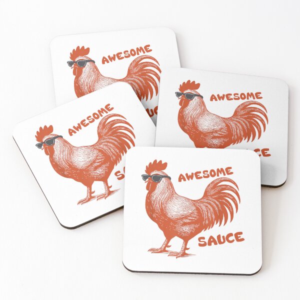 Item preview, Awesome Sauce Cock Rooster Chicken designed and sold by Tiar-Kin.