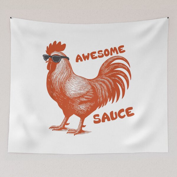 Item preview, Awesome Sauce Cock Rooster Chicken designed and sold by Tiar-Kin.