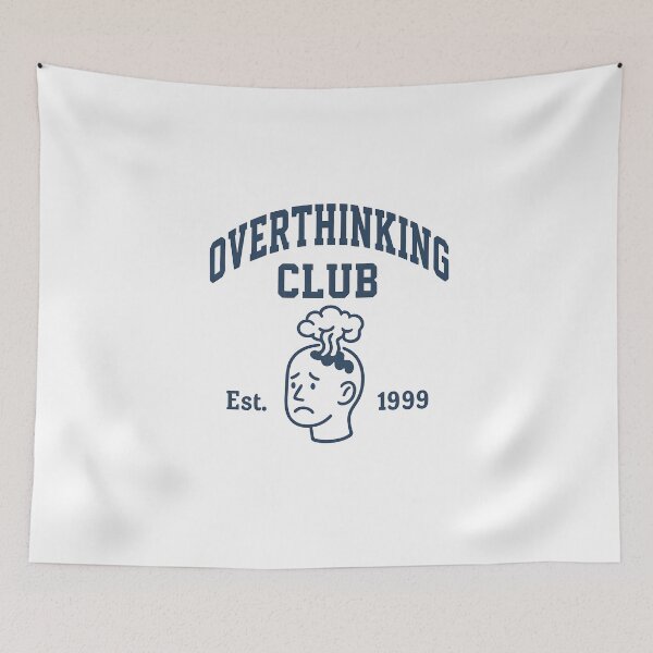 Item preview, Overthinking Club – Est. 1999 designed and sold by trooper505.