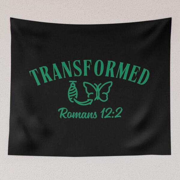 Item preview, Transformed By Jesus - Romans 12:2 designed and sold by MoriaStore.