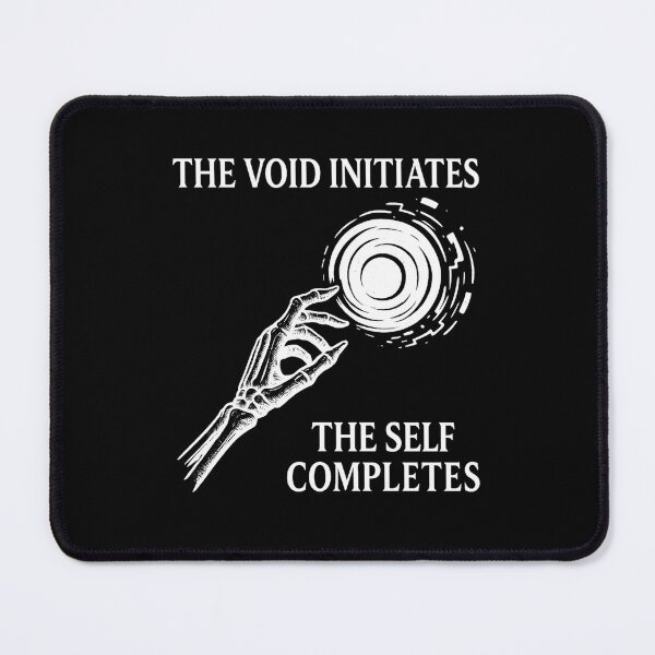 Item preview, The Void Initiates – The Self Completes (Esoteric Death Magick Shirt) - Chaos Magick Sigilwear designed and sold by Ataraxia Apparel.