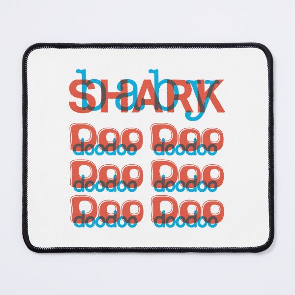 Item preview, Baby Shark | Doo doo | Duotone| Typographic | Humor | Retro | designed and sold by geetasadashivan.