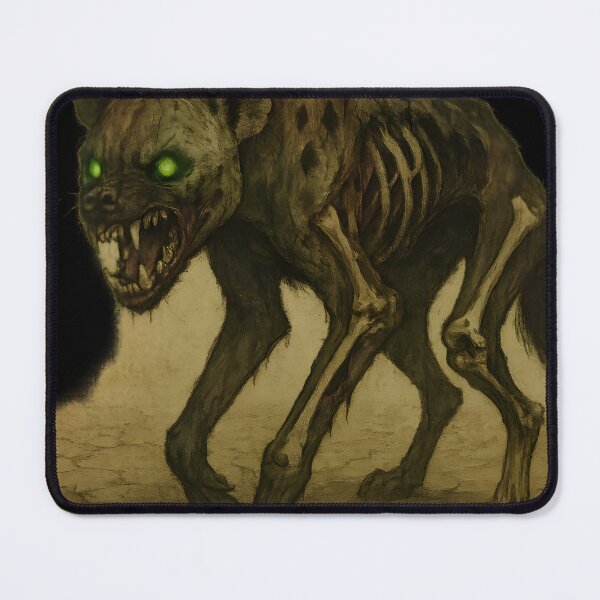 Item preview, Zombie Hyena in the Desert designed and sold by Uglyandcute.