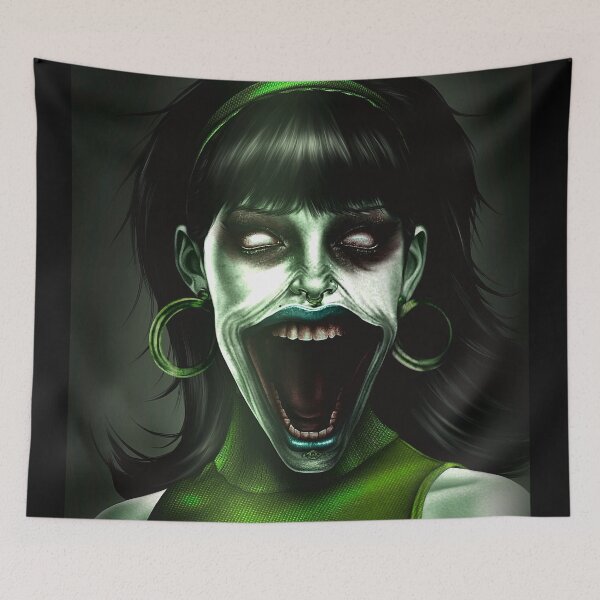 Item preview, Scarah Screams! (Monster Ver.) designed and sold by bloodswrath.