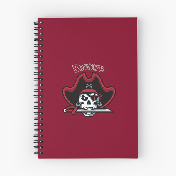 Item preview, Beware – Pirate Skull Design for Horror Readers | Gothic Lore & Dark Fiction Vibes designed and sold by Favbookshelf by Manik.