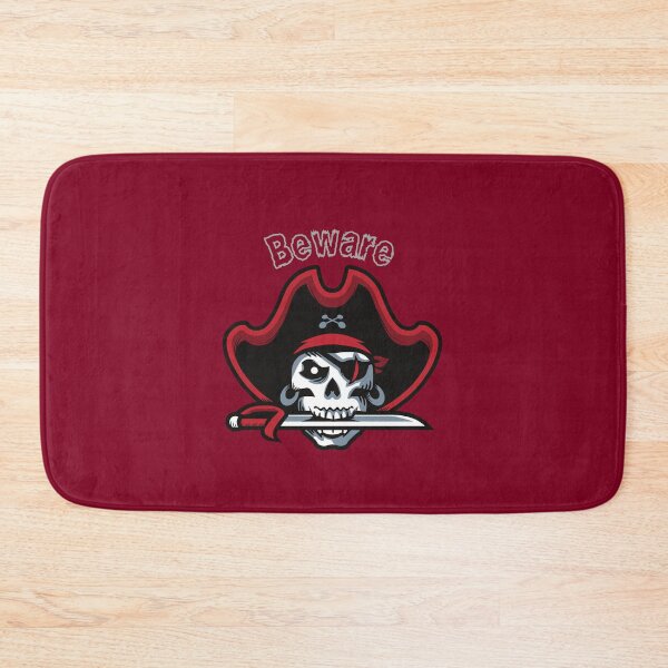 Item preview, Beware – Pirate Skull Design for Horror Readers | Gothic Lore & Dark Fiction Vibes designed and sold by Favbookshelf by Manik.