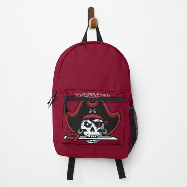Item preview, Beware – Pirate Skull Design for Horror Readers | Gothic Lore & Dark Fiction Vibes designed and sold by Favbookshelf by Manik.