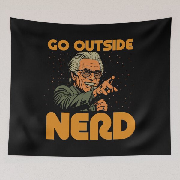 Item preview, Go Outside Nerd Funny Baby Billy Freeman Righteous Gemstones designed and sold by Tiar-Kin.