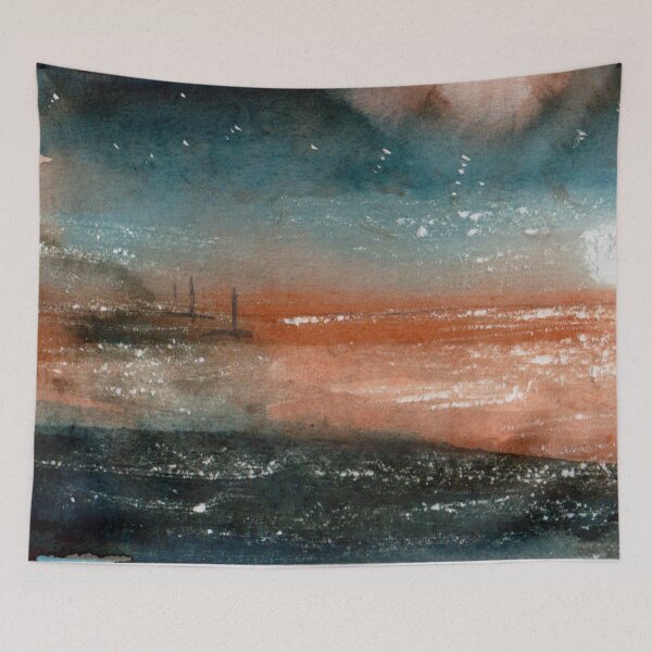 Item preview, North Sea 101 - Wearable Art Work  designed and sold by Geoffrey & Michelle  Thomson.
