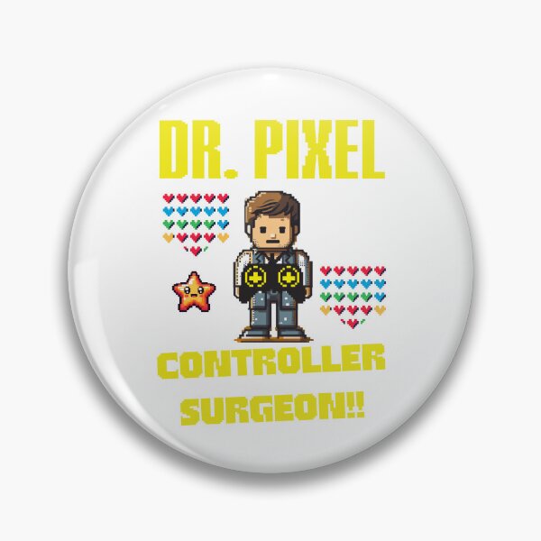 Item preview, Dr. Pixel, Controller Surgeon designed and sold by FreshPixelArt.