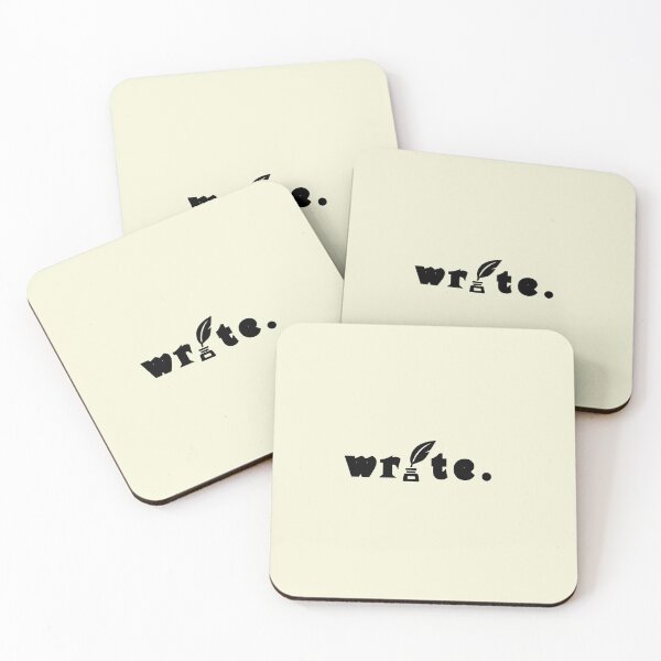 Item preview, Write – Minimalist Writer Design | Inspirational Gift for Authors, Readers & Book Lovers designed and sold by Favbookshelf by Manik.
