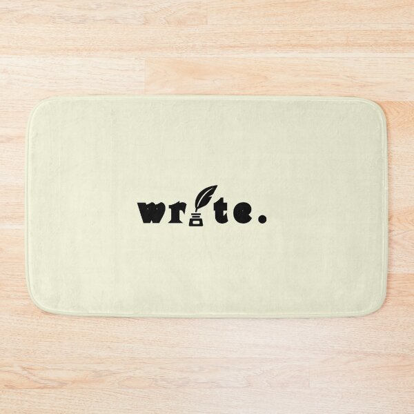 Item preview, Write – Minimalist Writer Design | Inspirational Gift for Authors, Readers & Book Lovers designed and sold by Favbookshelf by Manik.