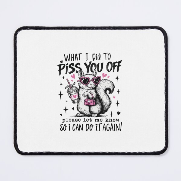 Item preview, Sassy Squirrel Attitude Quote with Heart Glasses and Coffee designed and sold by haitrieuic96.