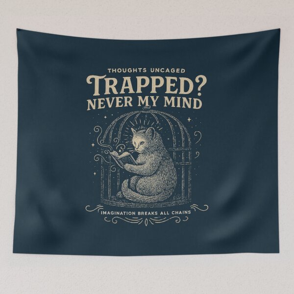Item preview, Trapped? Never My Mind designed and sold by EdvvinStudios.
