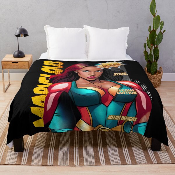 Item preview, Red Hair Superhero Woman Marvelous 2025 Comic Book  designed and sold by Melan Designs.