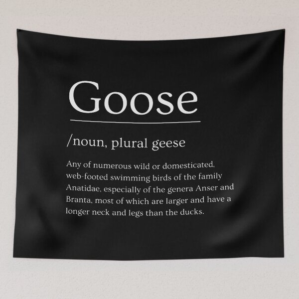 Item preview, Goose Dictionary Definition designed and sold by allisonwhiddon.