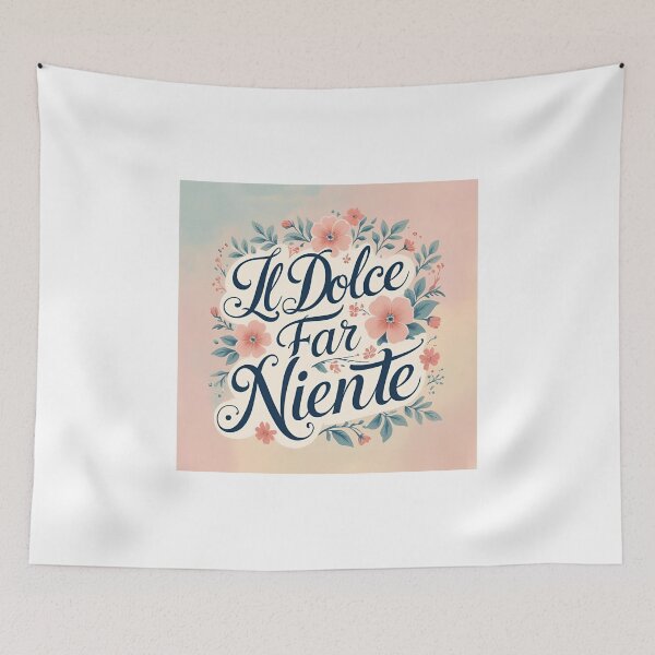 Item preview, dolce far niente designed and sold by LaughandLaugh.