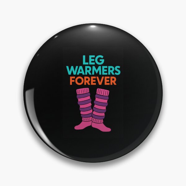 Item preview, Leg Warmers Forever Retro 80s Workout Quote | Funny 1980s Aerobics Style Design Gen X designed and sold by Kathryn Creates.