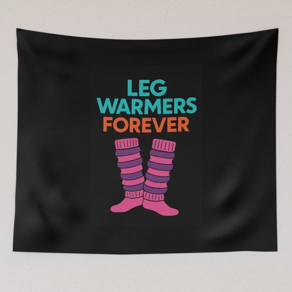 Item preview, Leg Warmers Forever Retro 80s Workout Quote | Funny 1980s Aerobics Style Design Gen X designed and sold by Kathryn Creates.
