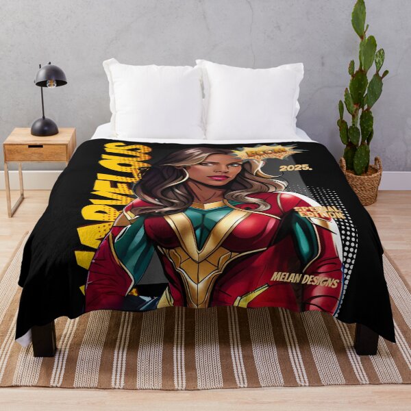 Item preview, Marvelous Superhero Woman Power Comic Heroine Red 2025 designed and sold by Melan Designs.