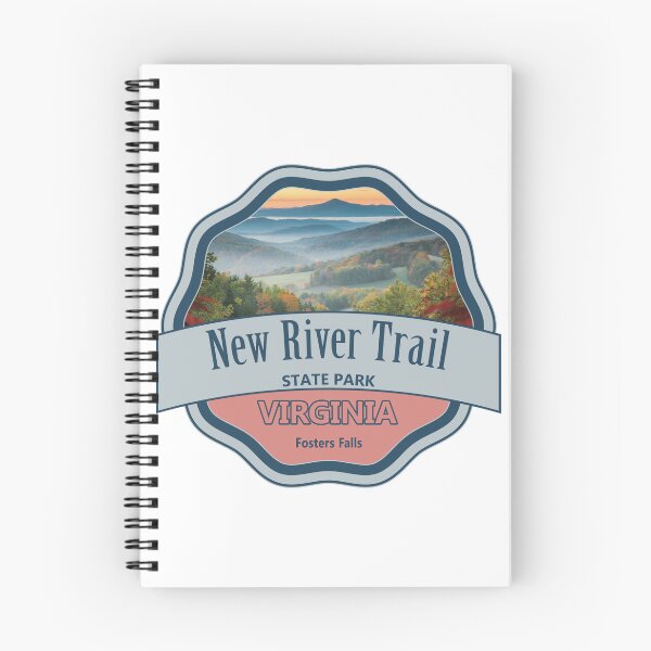 Item preview, Parque estatal New River Trail, Fosters Falls, Virginia designed and sold by Wanderful-roads.