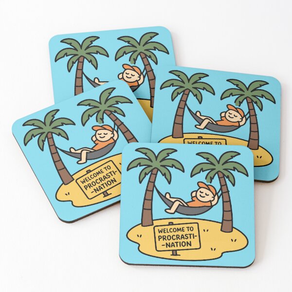 Item preview, Procrasti-Nation Island designed and sold by fadilow.