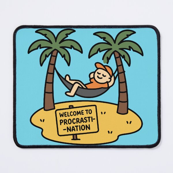 Item preview, Procrasti-Nation Island designed and sold by xmoudx.