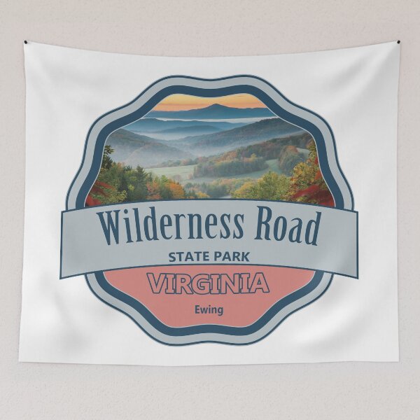 Item preview, Wilderness Road State Park, Ewing, Virginia designed and sold by Wanderful-roads.