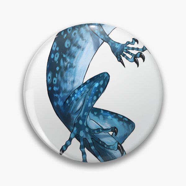 Item preview, Blue Tree Monitor – Spiral Grace designed and sold by reptileborde.