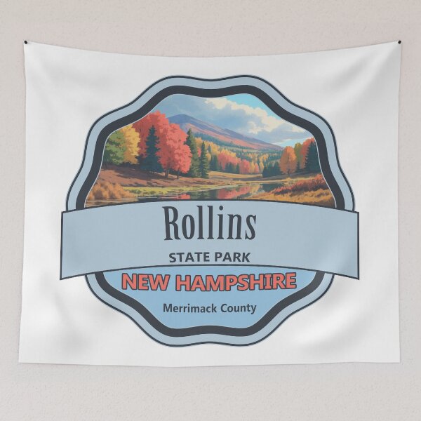 Item preview, Rollins State Park, Merrimack County, New Hampshire designed and sold by Wanderful-roads.