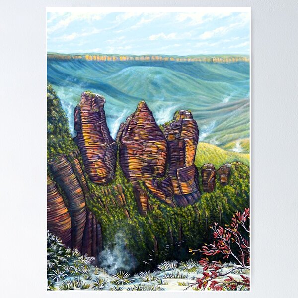 Item preview, Winter in the Blue Mountains designed and sold by Linda Callaghan.