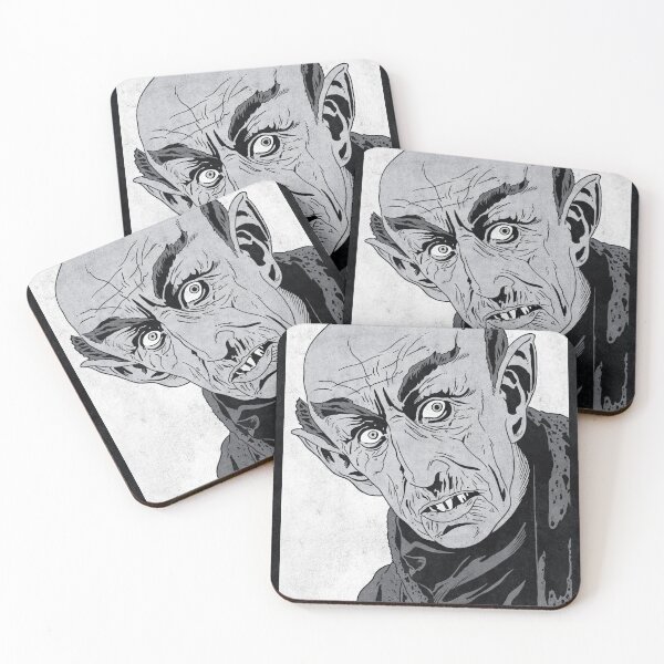 Item preview, COUNT ORLOK - Nosferatu (Greyscale) designed and sold by FamousWeirdosRB.