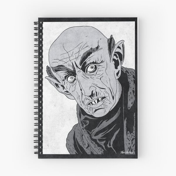 Item preview, COUNT ORLOK - Nosferatu (Greyscale) designed and sold by FamousWeirdosRB.