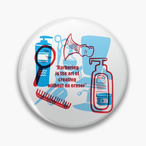 Item preview, Barbershop Tools | Art of Barbering | Vintage | Duotone designed and sold by geetasadashivan.