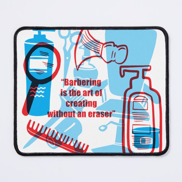 Item preview, Barbershop Tools | Art of Barbering | Vintage | Duotone designed and sold by geetasadashivan.