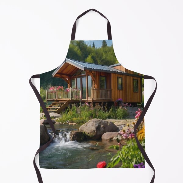 Item preview, Blossoms Beside the Wooden Cottage designed and sold by BlareBlare.