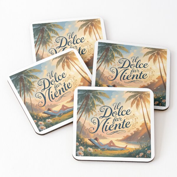 Item preview, Dulce far niente designed and sold by LaughandLaugh.