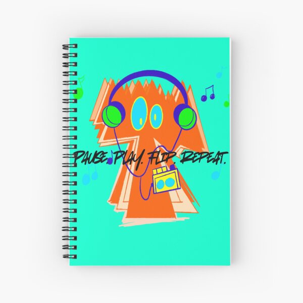 Item preview, Monster Mixtape Club | Pause. Play. Fly. Repeat. designed and sold by Le Funky Papyrus.
